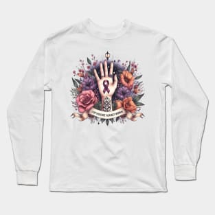 Stop Violence Against Women Long Sleeve T-Shirt